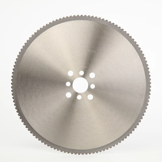 Japanese Imported Cermet Tip Cold Saw Blade for High Carbon Steel Cutting